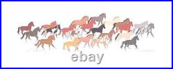 Sioux Artist D. D. Ruleaux's Two Print Set The White Buffalo/ponies Come Running Sioux Artist D. D. Ruleaux's Two Print Set The White Buffalo/ponies Come Running