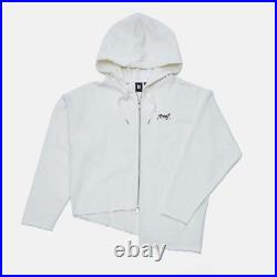 -Size XL- ARTIST-MADE Collection By BTS JUNG KOOK ARMYST ZIP-UP HOODY White