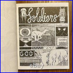 Soldiers of God by Kelly Clancy with Artist Card RARE OOP Comics Graphic Novel