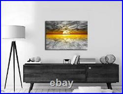 Soul 1 Yellow 6 Sizes Canvas ready to hang Wall Art living room Bedroom Office