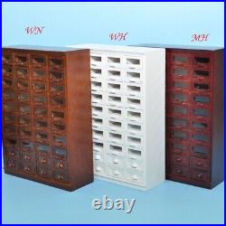 Store haberdasher counter 40 drawers unit Art Deco dollhouse miniature 112 WN