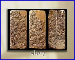 Sumerian King List Wall Art Decor Babylon-Assyrian-Mesopotamian-Akkadian-History