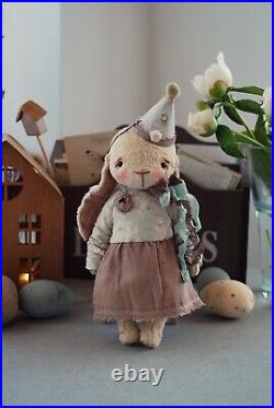 Sweet Bunny Rabbit OOAK Vintage Style Teddy Bear