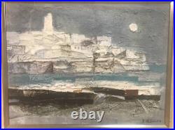 Tetsuo Kimura White Cape oil painting No. F6 with autographed and shared seal