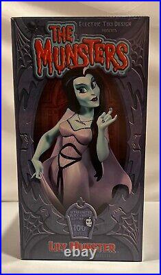 The Munsters Lily Munster Electric Tiki Maquette Black & White Artist Proof New