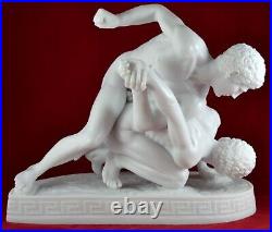 The Wrestlers, Nude Male Body, The Two Wrestlers, Big Size Statue Free Shipping