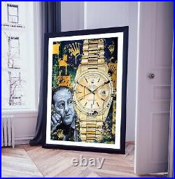 Tony Soprano Rolex Day Date print Watch Wall Art Artwork poster gift Sopranos