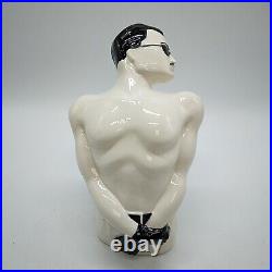 Vintage 1980's Swineside Ceramics Freddie Mercury Bust Leaning Figure 29cm Tall