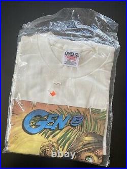 Vintage 1996 Gen 13 Image Comics Promo Shirt L Tee Sealed NWT RARE 90s Wildstorm