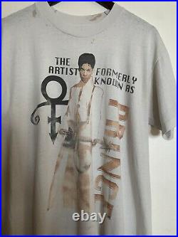 Vintage 90s Prince Tour T 1997 An Artist Formely Known As Prince