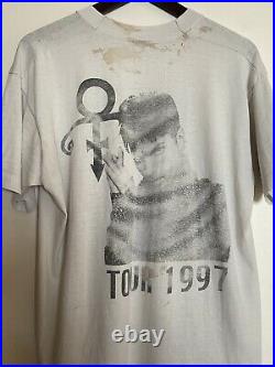 Vintage 90s Prince Tour T 1997 An Artist Formely Known As Prince