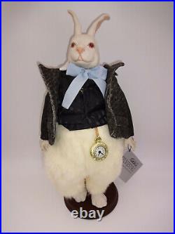 Vintage Faith Wick Silvestri White Rabbit Doll Alice in Wonderland 1985 Taiwan