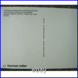 Vintage Herman Miller Summer Picnic Poster Postcard 0707 M