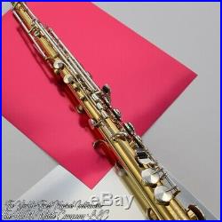 Vintage King H. N. White Artist Soprano Saxophone New Gold Plate