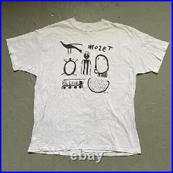 Vintage Mose Toliver Artist Folk Art 1991 T-Shirt Single Stitch Made In USA XL