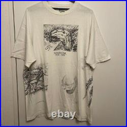 Vintage Salvador Dali Artist T shirt XL White Hanes