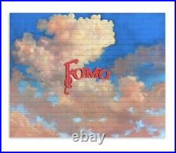 Wayne White Fomo 1xRUN Blotter Print Signed Edition Of 200