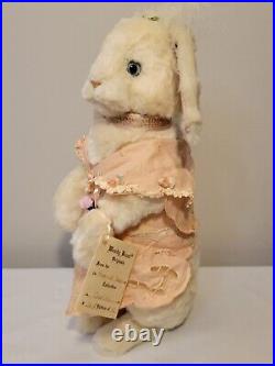 Wendy Brent Original Bunny Rabbit Noses of Roses Cherish limited edition 1 of 75