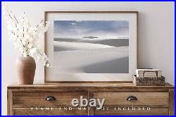 White Sands National Park Photography Print Abstract Sand Dunes in New Mexico