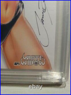White Widow #1 Limited Miami Beach Cover Artist Proof Signed CBCS 9.8 SS AP1