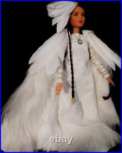 White buffalo Woman Lakota Tribe Native American Indian OOAK Barbie Doll
