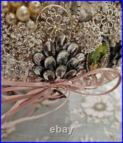 X Large Artisan Bridal Brooch Bouquet