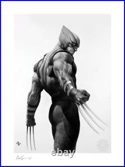 X-Men Wolverine Black & White Variant Fine Art Print by Adi Granov New